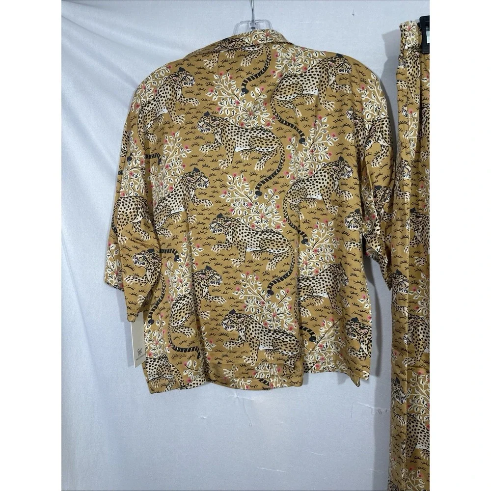 NWT $198 Printfresh [‎ Medium Tall ] Eco Satin Wildest Dreams Set Bagheera T2168